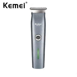 Aparador De Cabelo Profissional Kemei Sem Fio TYPE-C USB Recarregável Portátil E Mini Máquina De Corte Para Homens