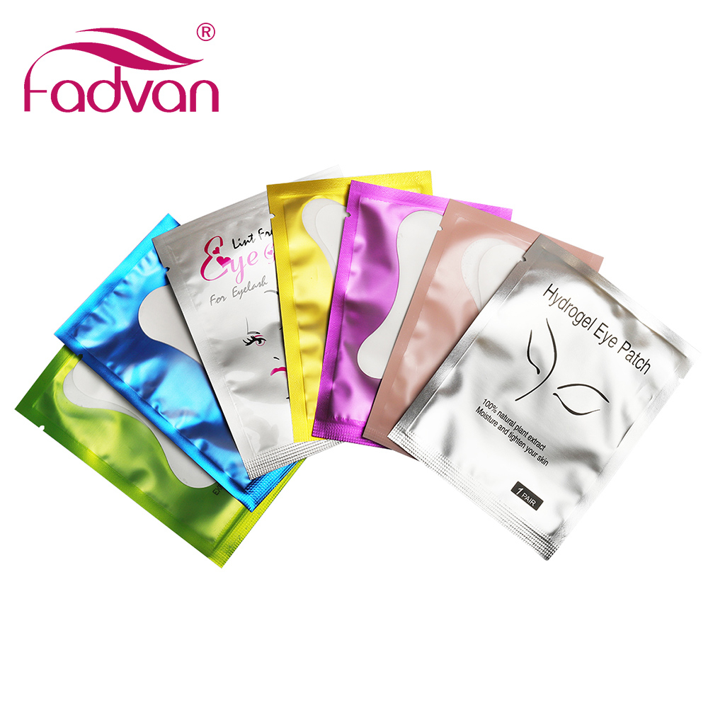 FADVAN 50Pcs Extensão De Pestanas Sob Os Patch Eyelash Pads Ferramentas De Maquiagem