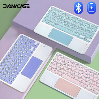 Teclado Bluetooth Touchpad Universal Sem Fio Recarregável , Quadrado Para Android Windows ios Tablets