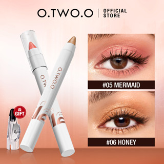 O.TWO.O Caneta De Maquiagem Multiuso Stick Highlighter Brilhante Lápis Cosmético Multifuncional