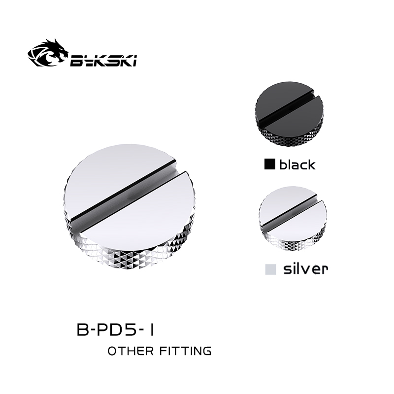 Bykski B-PD5-1 , G1/4 " Apertar À Mão Sistema De Resfriamento De Água Bloqueio De Vedação Acessórios De Computador Encai