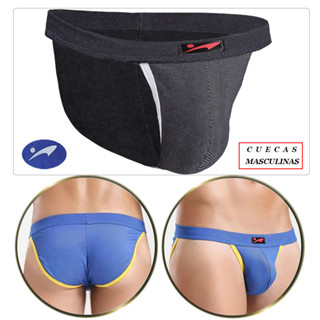 Roupas Íntimas Masculinas Briefs U Convexo Moda Confortável Algodão Macio Baixa Ascensão