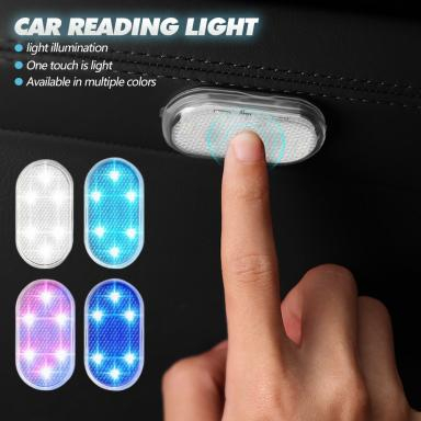 Lâmpada De Teto Sem Fio Leds Luz Magnética Para Carro Leitura Decorações Iluminação Interior Com Ímã
