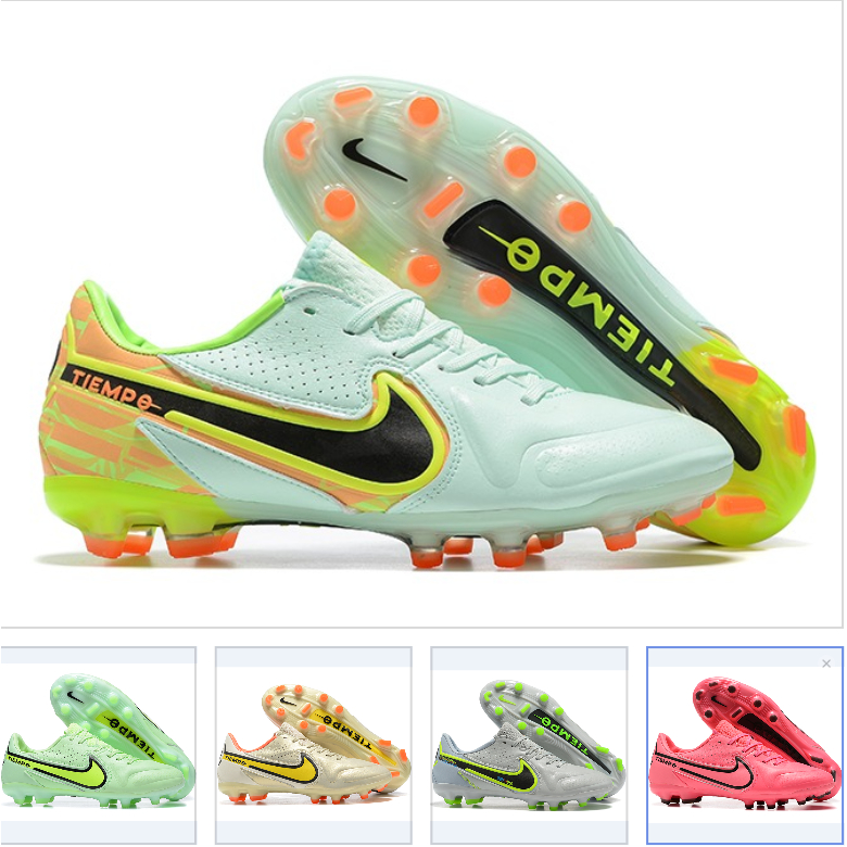 Chuteiras de futebol Tiempo Legend 9 Elite FG39-45 Chuteira de campo Tênis de futsal