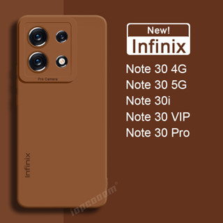 [Estoque Pronto] Capa Oficial Original De Silicone Líquido Infinix Note 30 Pro 4G 5G 30i VIP De Telefone À Prova De Choque VIP