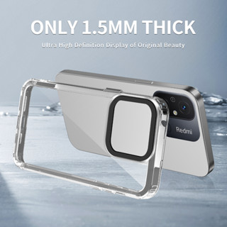 Capa Traseira De Proteção Ultrafina De Silicone Transparente Para PC Xiaomi Redmi 12C 11A/A1 2022 A2 2023/12 4G 5G À Prova De Choque