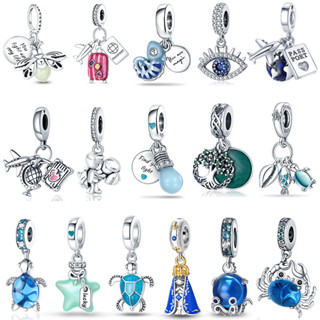 Jóias originais panwen Jewelry Luminous Firefly Pendant s925 Sterling Silver Exquisite Fashion Jewelry DIY Gift