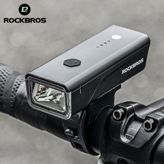 Bicicleta ROCKBROS 260 Lumen Light IPX4 À Prova D'água 1500mAh Acessórios De Com Sensoriamento Inteligente De Luz Frontal em Oferta na Shopee
