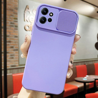Xiaomi Redmi Note 12 4G Note 12 Pro plus 5G Note 11 Pro Note 10S Note 9 Note 9S Note 9 Pro 12C Lente De Câmera Deslizante Tampa Da Caixa Do Telefone Macia Anti-Queda capinha capa