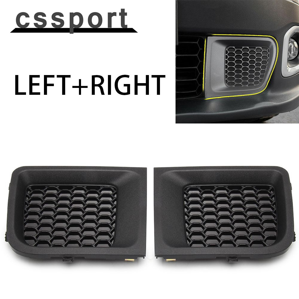 Amortecedor Dianteiro Do Carro Inferior Grade Grill Inserção Moldura Capa Guarnição Para Jeep Renegade 2015-2017 De Vent