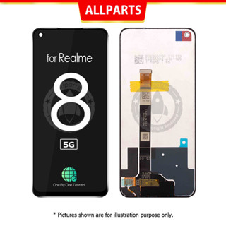 Tela Frontal Display do OPPO Realme 8 / Narzo 30 5G LCD Touch Completo Compatível Con Realme8 Rmx3241 Rmx3242