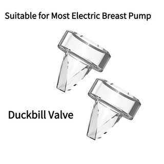 2PCS Válvula De Pato Universal Bomba De Peito Elétrica Acessório De Substituição Silicone Macio Para Mais Usável