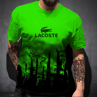 2023 Características Novo Estilo Influenciador Moda 3D Gradiente Cor Homens Mulheres Camiseta Trendy