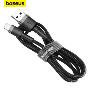 Cabo usb Baseus 2.4A para phone XS, 5 5S SE 6 6S 6 Plus 7 7 Plus 8 8 Plus X em Oferta na Shopee