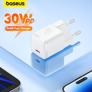 Carregador Rápido Baseus Cube Pro Mini 30W Para iPhone 15 Pro Max em Oferta na Shopee