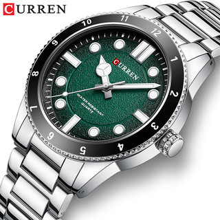Novo Relógio CURREN Masculino Marca Top Original Genuíno De Aço Inoxidável Ponteiro Luminoso À Prova D