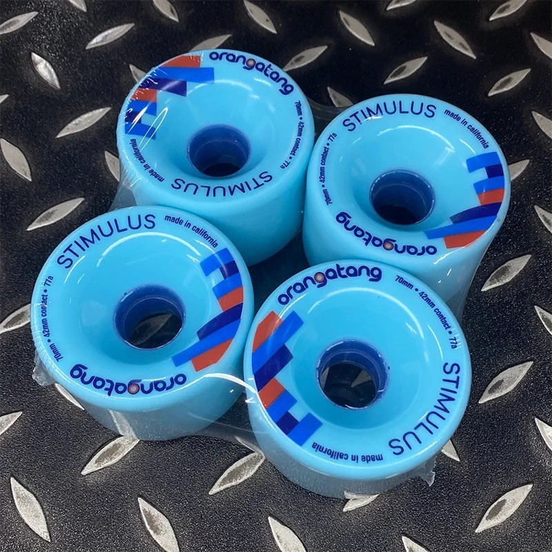 Oranga tang Roda de prancha de surf terrestre Roda de prancha longa de skate 70mm de alta resistência Roda70 * 42MM 85A