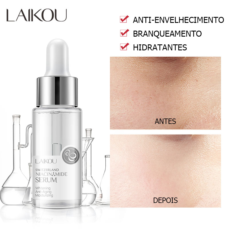 LAIKOU Nicotinamide Serum Brighten Skin Niacinamide Essence 17ml