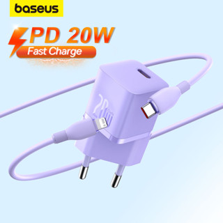 Baseus GaN5 20W Mini Carregador Rápido Portátil Para  iPhone 14 13 Pro Max