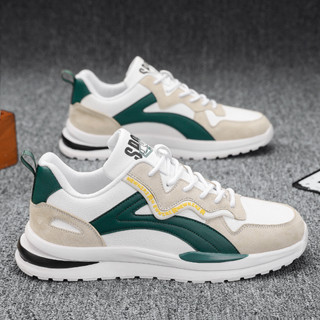 Sapatos Masculinos De Sola Grossa Da Moda Clássica Do Pai Tênis Esportivos Casuais
