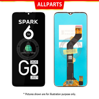 Tela Frontal Display do Tecno Spark 6 GO 2020 2021 LCD Touch Completo Compatível Con KE5k KE5s KE5j KE5