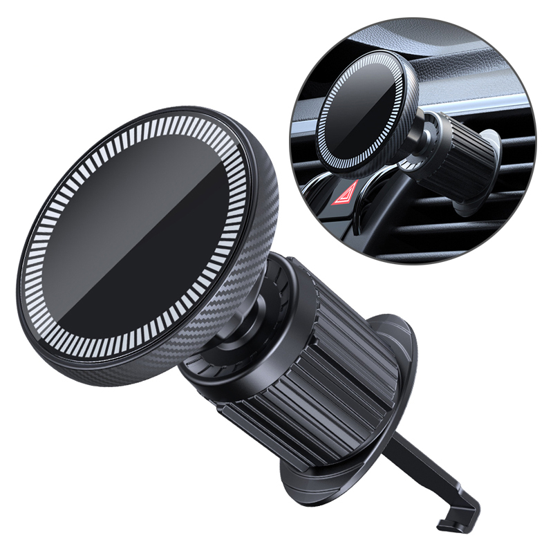 Suporte Magnético Para Telefone Celular Carro Sem Contato iPhone Magsafe Universal Car Vent Clip De Ventilação Do Ar