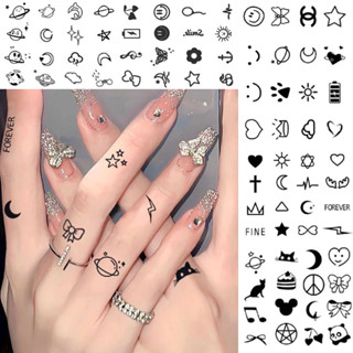Nova Simulação Semipermanente De Suco De Ervas Hyuna Tattoo Instagram Pequena Fofa À Prova D