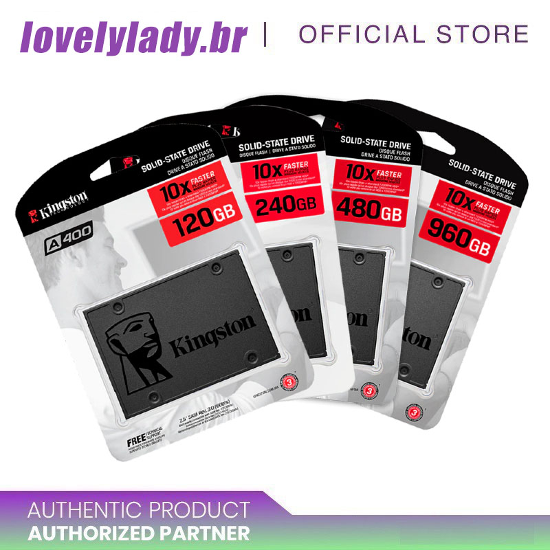 Kingston A400 120GB/240GB/480GB Unidade De Estado Sólido SATA 3 SSD Adequada Para desktop laptop