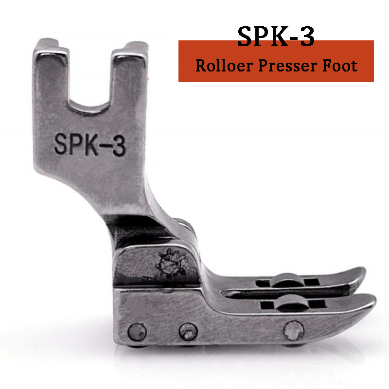 Pé Calcador Rolete Deslizante Couro Vinil Reta Industrial/SPK-3 em Oferta na Shopee