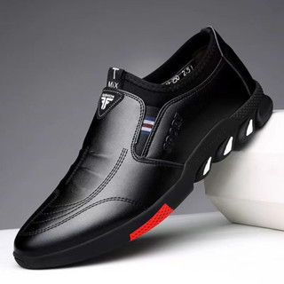Novos Sapatos De Couro Para Homens , Sola Macia , Macio , Antideslizante , casual Negócios Masculinos