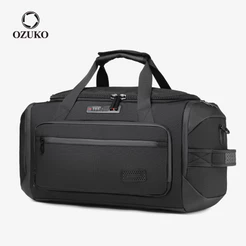 OZUKO Bolsa De Viagem De Grande Capacidade Com Bolso Para Homens À Prova D'água