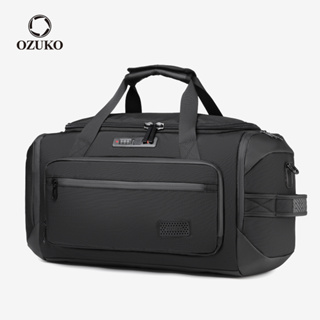 OZUKO Bolsa De Viagem De Grande Capacidade Com Bolso Para Homens À Prova D'água em Oferta na Shopee