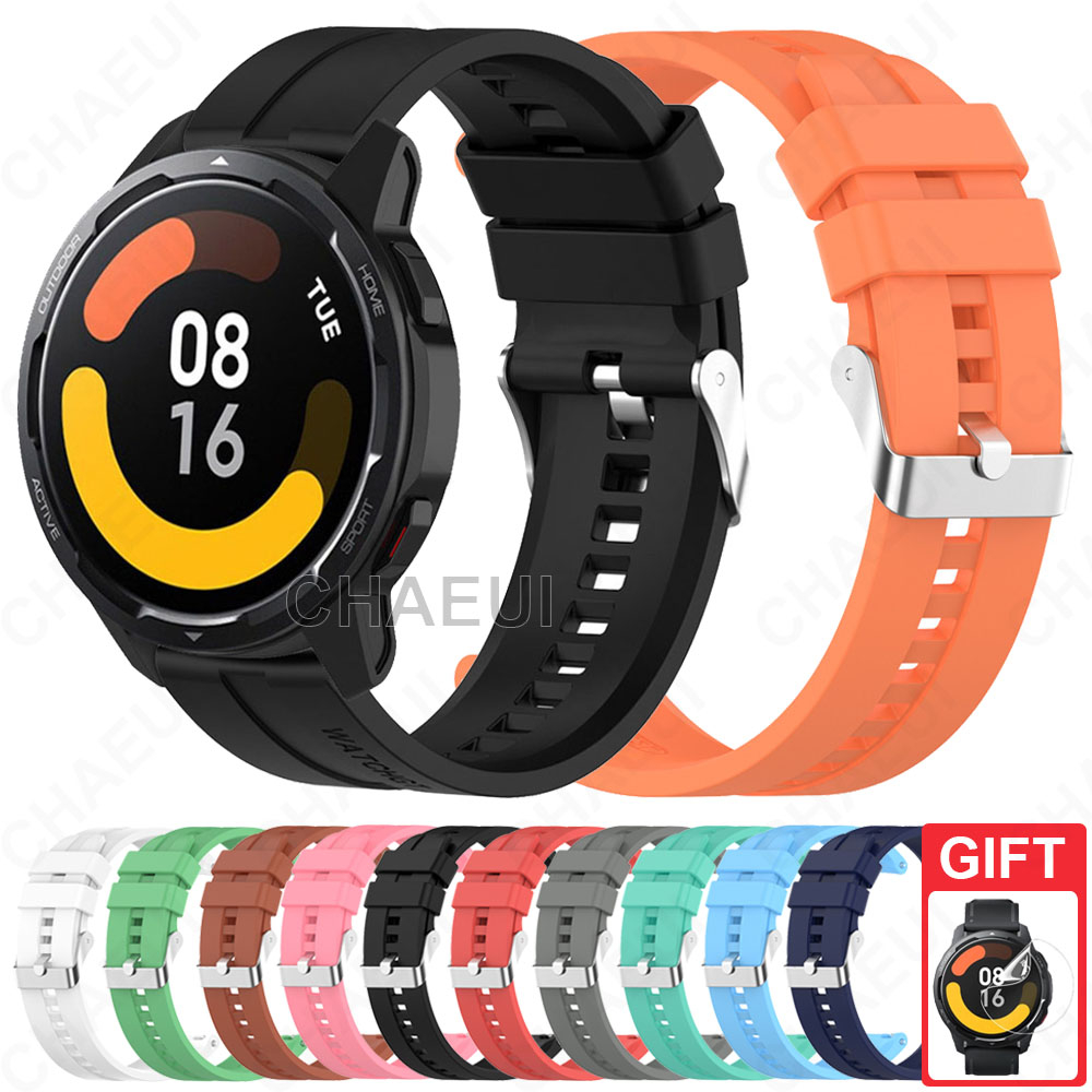 Pulseira De Acessórios De Silicone Para Xiaomi Watch S5 / 5 / S4 / S3 / 2 Pro /