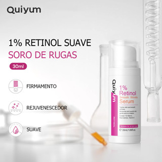 QUIYUM 1 % Retinol Soro De Rugas Suaves Apertar Da Pele Nutrir 30ml