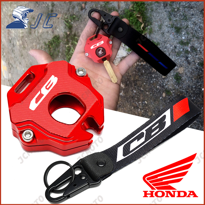Nova Capa Para Chave De Motocicleta Porta-Chaves Shell Bordado HONDA CB650R CB500F CB500X CB125R CB300R CB1100 CB1000R em Oferta na Shopee