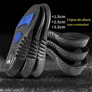 2PCS HeighteningPalmilha invisível unissex mulheres Heighten Inserir almofadas de almofada EVA Lifting Palmilha Heel Arch Suporte TallerCushion