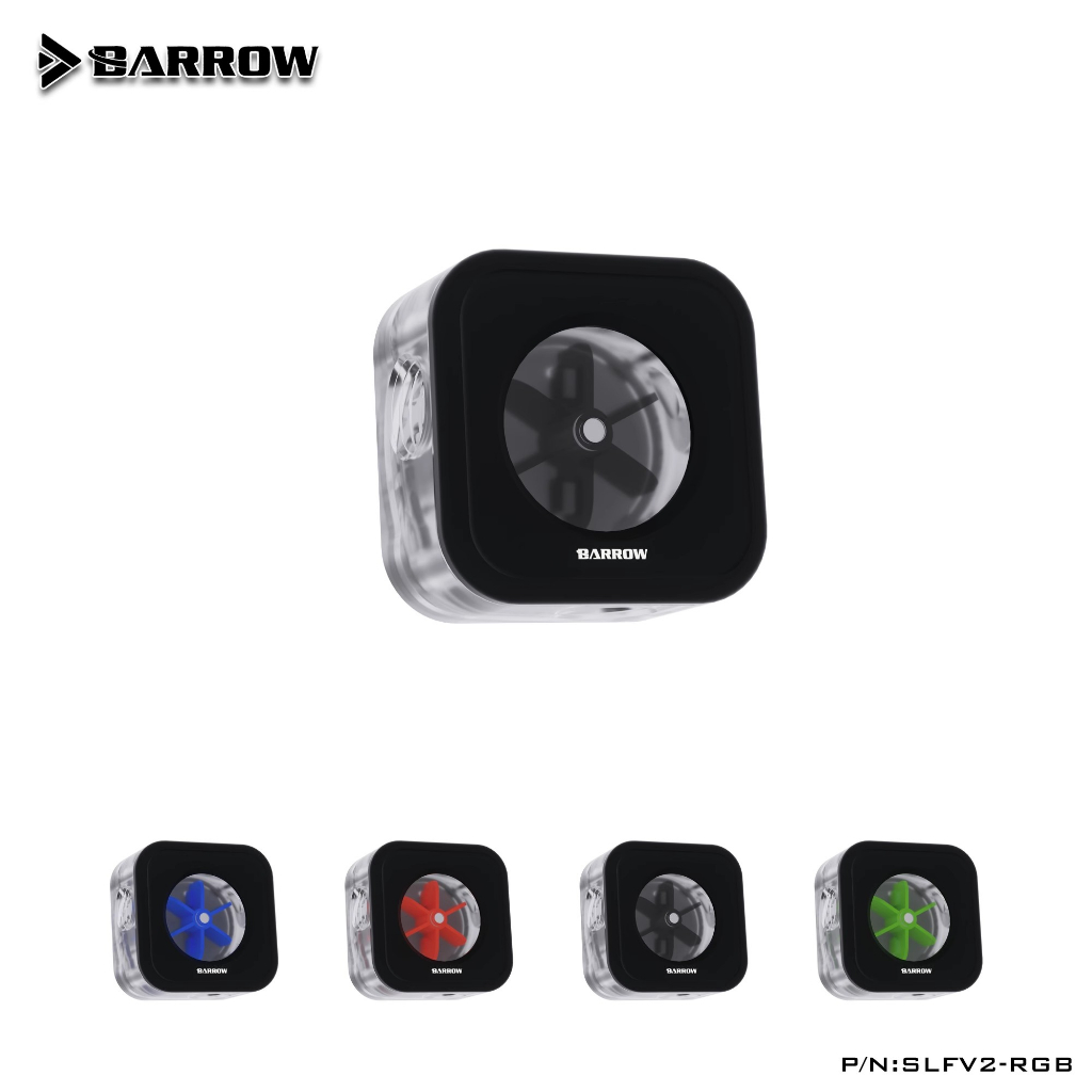Carrinho De Mão 5V Medidor De Fluxo De Água Velocidade Tacômetro Separado Refrigerado A Resfriamento 3PIN Cabeçalho RGB
