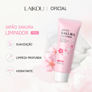 LAIKOU Creme Facial Sakura De Limpeza De Poros E 100g