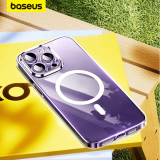 Estojo Baseus Clear Protection Shockproof Com Atração iPhone Série 15