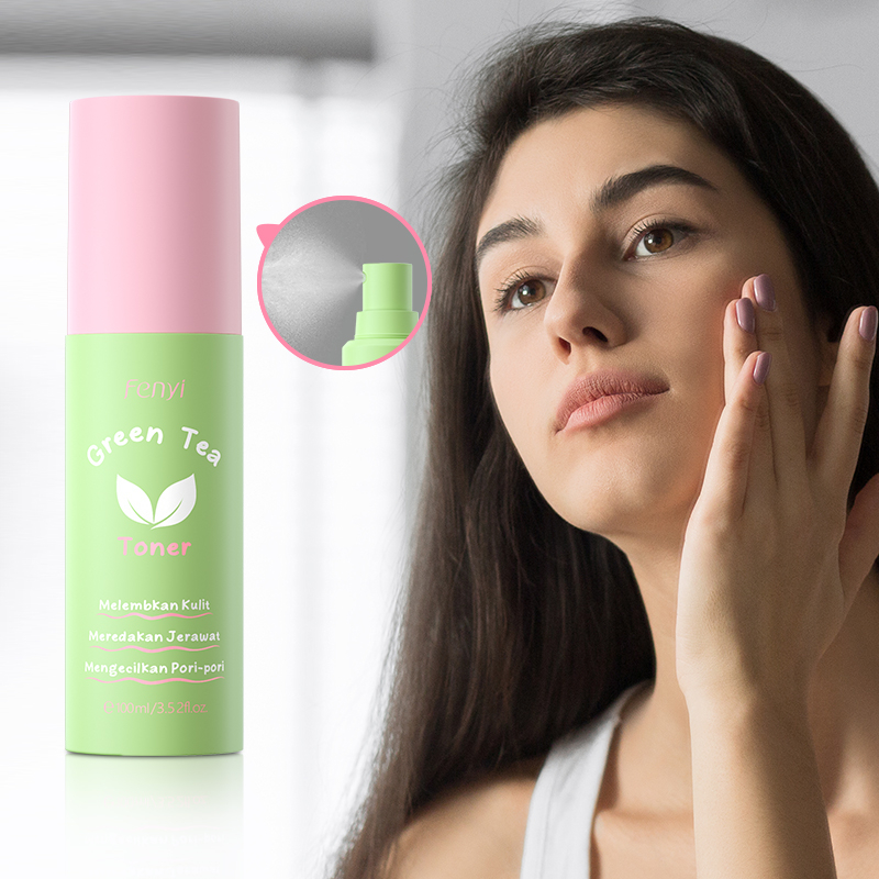 Toner De Chá Verde Fenyi Clareia Marcas De Acne Hidratante Controle De Óleo Suav