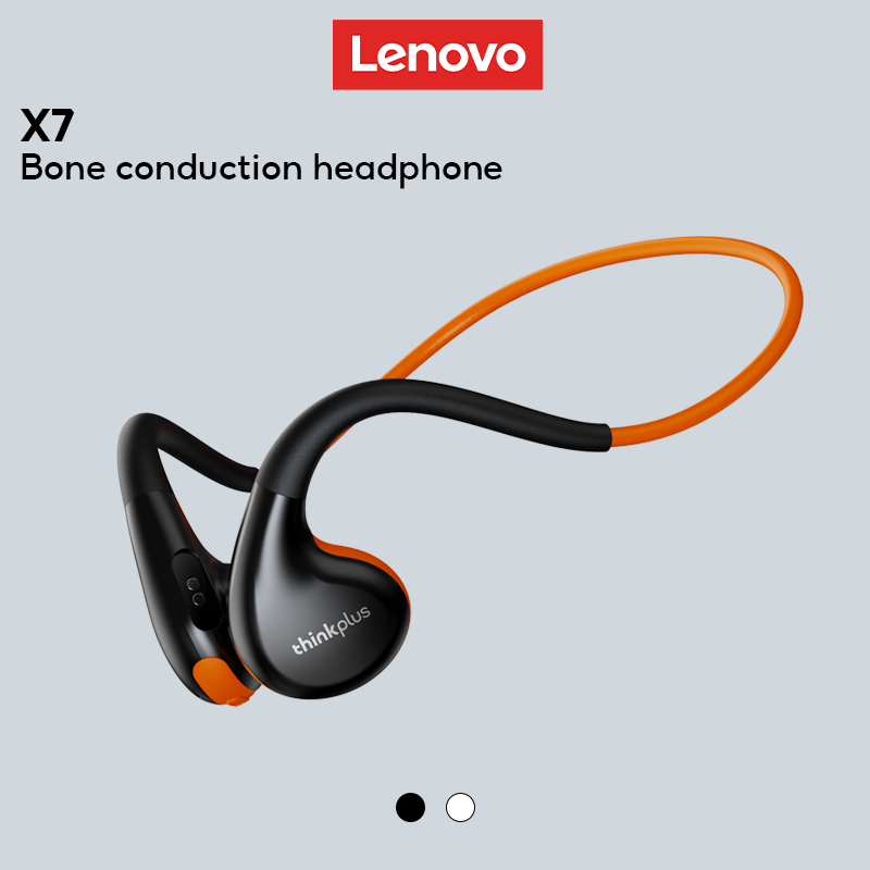 Fone De Ouvido Bluetooth Sem Fio Lenovo X7 Bone Conduction Redução Inteligente De Ruído HD Call Stereo Surround Sound