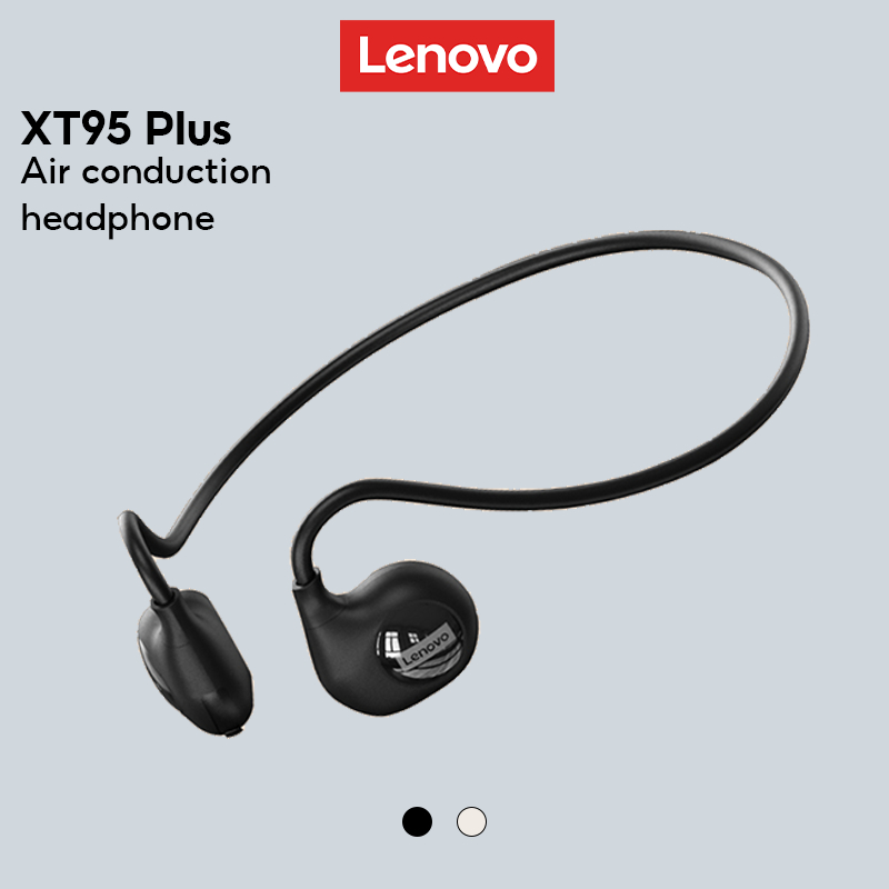 Lenovo XT95 Plus TWS Fone de ouvido Bluetooth BT5.3 Fone de ouvido Bluetooth de qualidade de marca Mini fone de ouvido sem fio para jogos esportivos Fone de ouvido Bluetooth com suporte de microfone Fone de ouvido Bluetooth para chamadas de vídeo Android