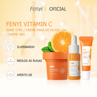 Fenyi Vitamina C Creme Clareador Conjunto De Manchas Desbota Cuidados Com A Pele Sarda