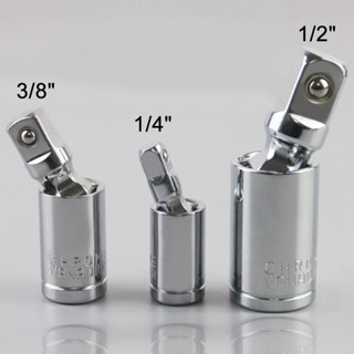 1/2 "1/4" 3/8 " Adaptador de soquete de broca elétrica para driver de impacto, chave sextavada, ângulo de conversão, ferramenta conversora de broca
