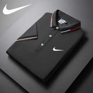 2023 Novo Estilo de Verão Camisa de Manga Curta de Verão Colarinho de Três Botões Pólo Masculino de Cor Sólida Casual Sportswear