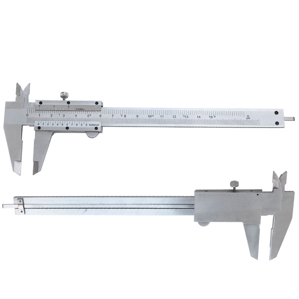Micrômetro De Paquímetro Vernier De Aço Inoxidável-100/150 Mm : Ferramenta De Medição De Precisão Durável E Estável