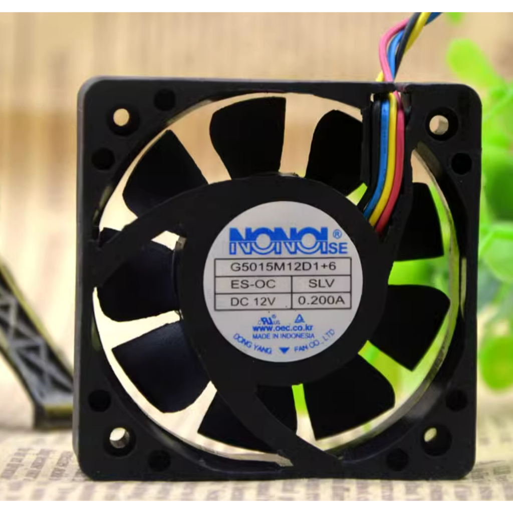 Ventilador De 50mm Para G5015M12D1 + 6 12V 0.2A 50 * 15mm 4pin PWM Cabo De Refrigeração De Áudio Do Carro lengeth 9.5cm 