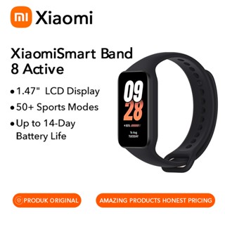 Versão Global Xiaomi Smart Band 8 Display Ativo De 1,47 " 5ATM Monitor De Freqüência Cardíaca À Prova D