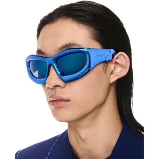 2023 Marca De Luxo Da Moda Clássica De Óculos De Sol Piloto Masculino Y2K designer Italiano De Grande Armação retro Tiroteio De Rua Dirigindo Unisexo UV400