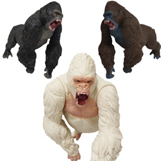 1Pcs 17,5cm Godzilla vs . Figuras De Anime Kong Skull Lsland King Chimpanzé Monstro PVC Ação Modelo Coleção Bonecas Brinquedos Infantis Presentes